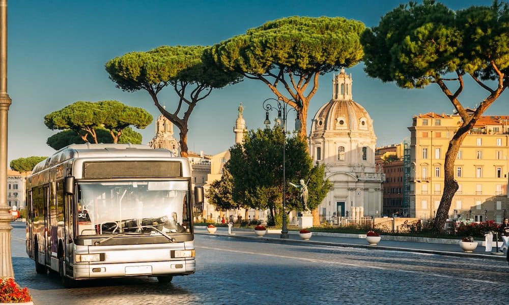 Transporte público en Roma